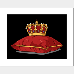 Royal decorated crown - Royalcore Posters and Art